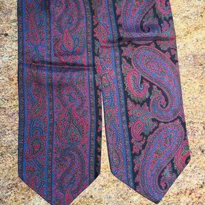 Vintage Brooks Brothers Silk Ascot Cravat Made in England